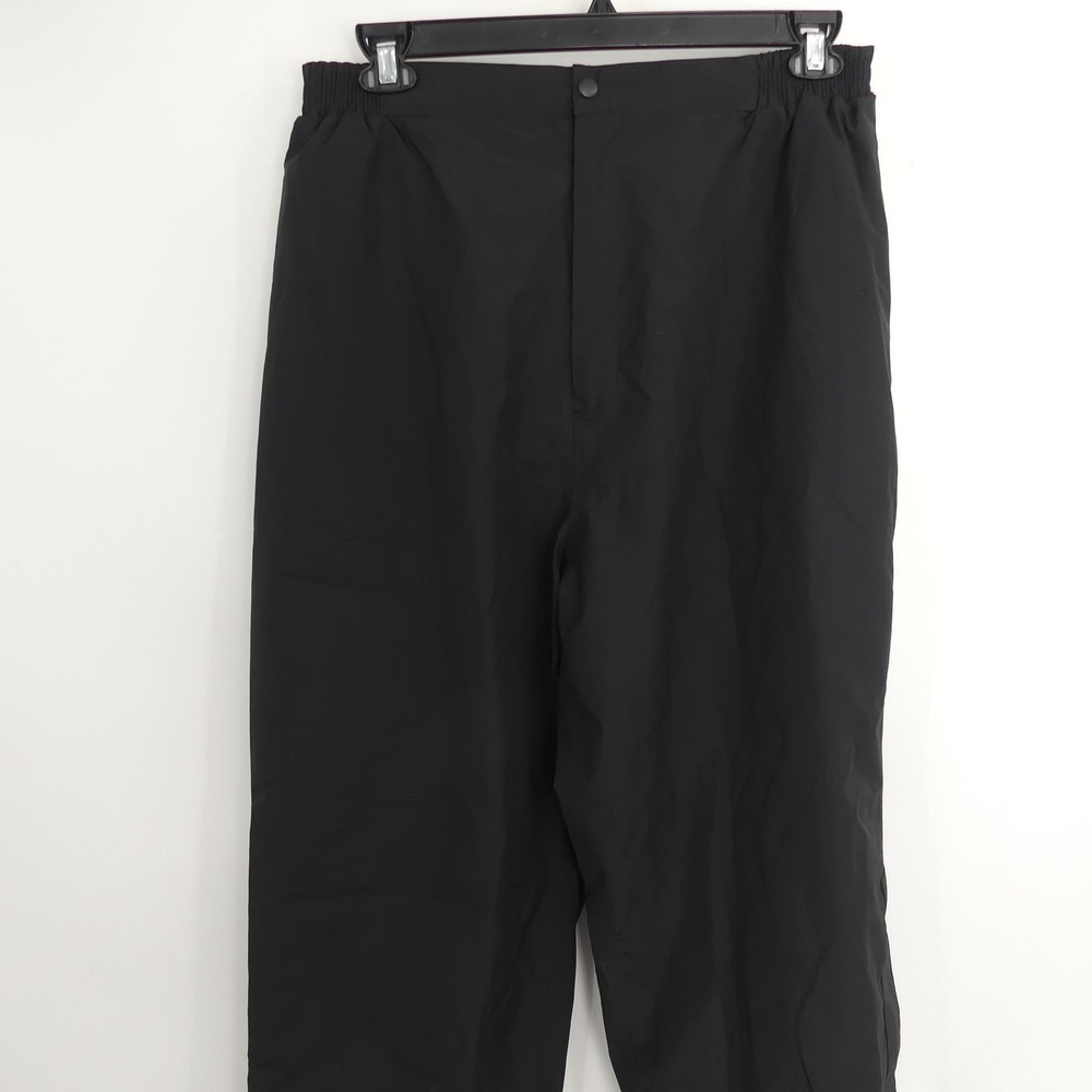 Forresters Gore-Tex Pants Men's XL Black Waterproof‎ Golf Rain Wind Shell